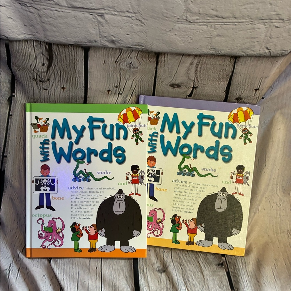 My Fun With Words A-K/L-Z‎ - 2 Book Set Kids Dictionary Southwestern Advantage